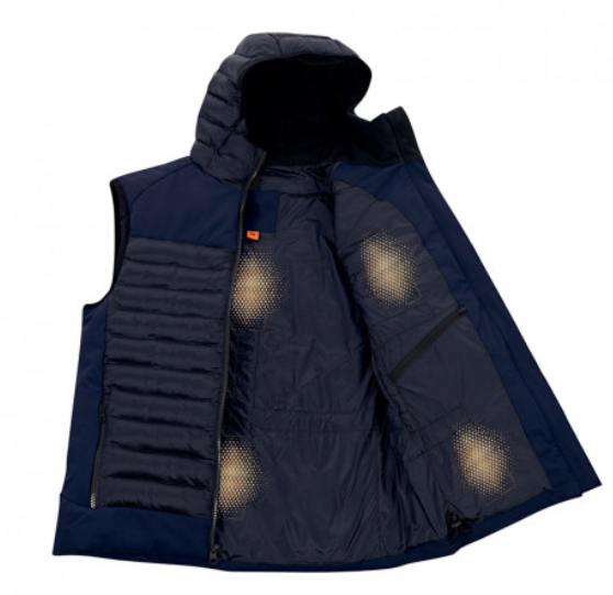Bundle - Powervest Urban Men Navy Blue + 10 000mAh Powerbank