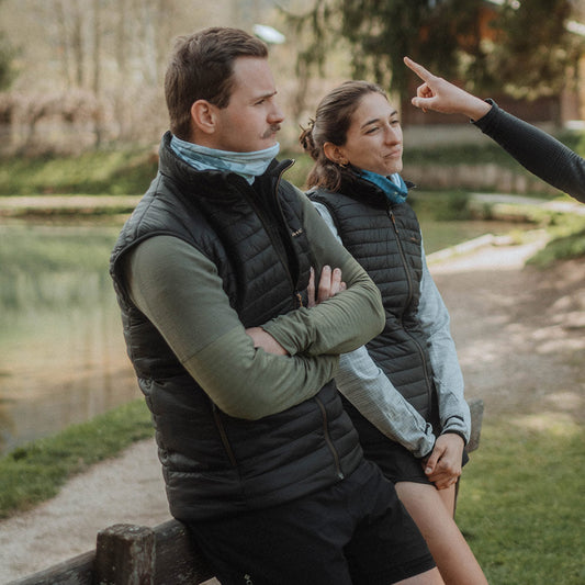 Heated Vest Men Black