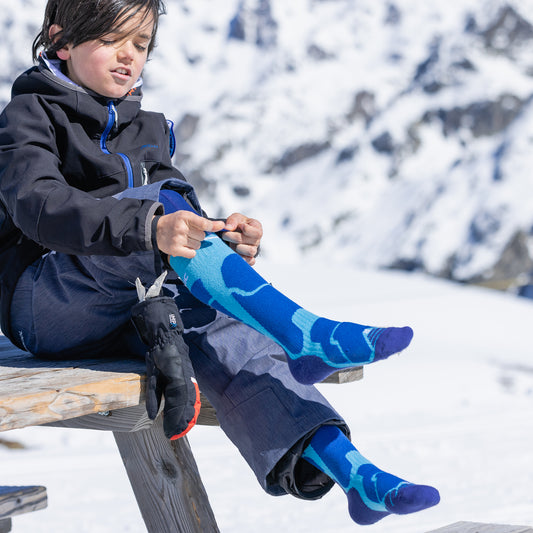 Set of 2 pairs - Ski Socks - Ski Warm Junior