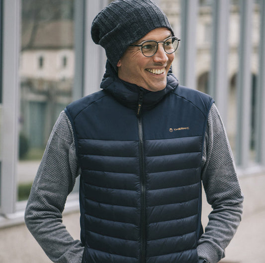 Heated Vest - Powervest Urban men navy blue