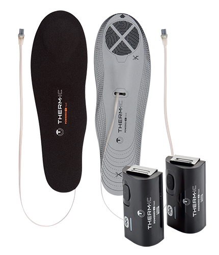 Bundle - heated insoles Heat Flat + C-Pack 1300B batteries