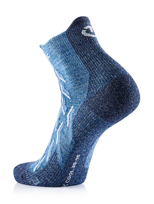 Set of 2 pairs - Trekking socks - Trekking Cool Ankle Women blue/white