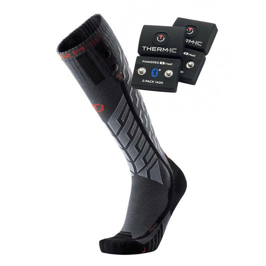 Bundle - S-Pack 1400B Batteries + Ultra Warm Performance S.E.T® Heated Ski Socks