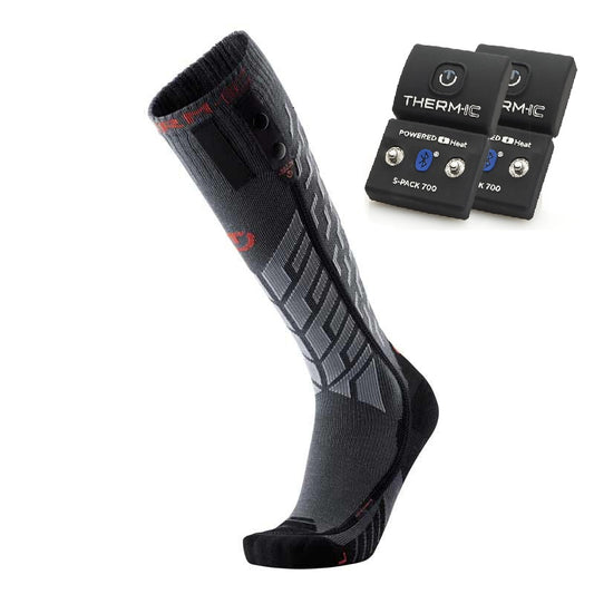Bundle - S-Pack 700B Batteries + Ultra Warm Performance S.E.T® Heated Ski Socks