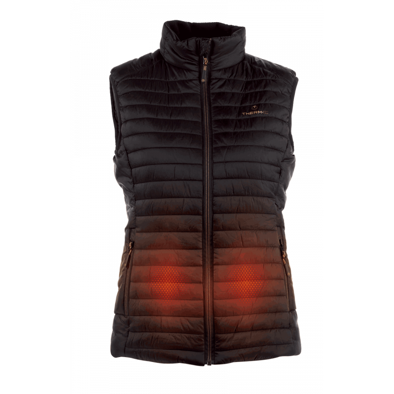 Heated Vest Women Black