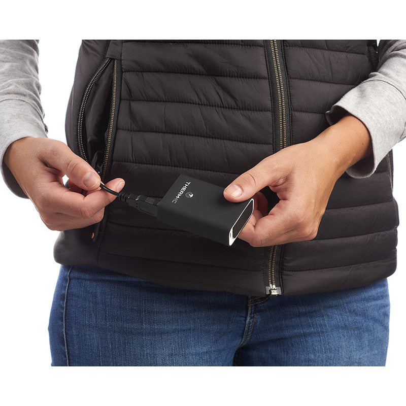 Heated Vest Women Black