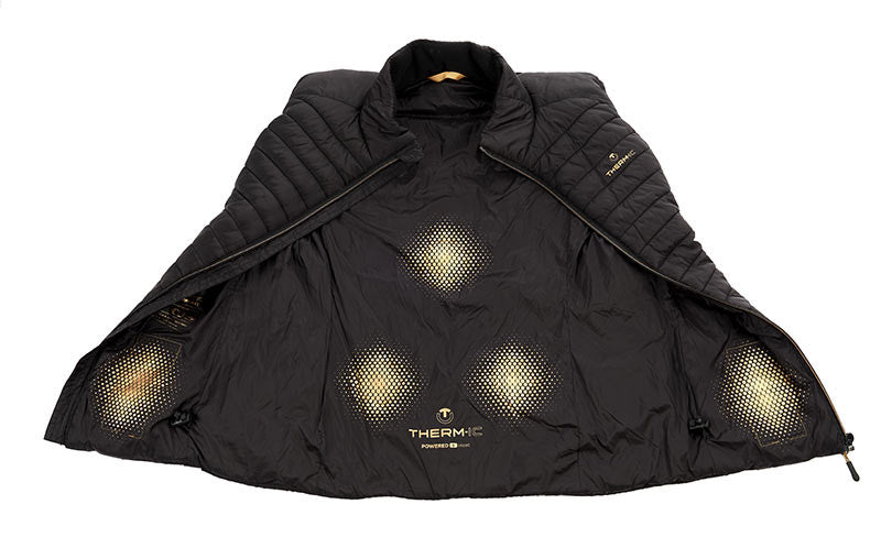 Heated Vest Men Black