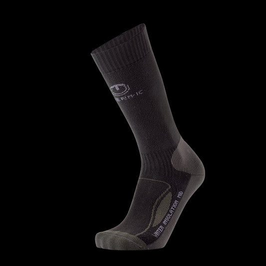 Multi-activity socks - Winter Insulation - Black Mid