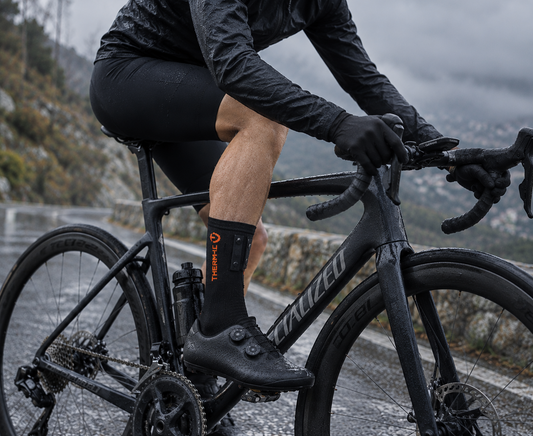 Heated cycling socks - Bike Socks S.E.T.
