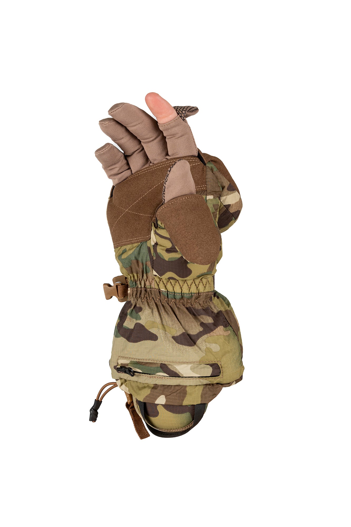 Convertible heated mittens - COVERT Multicamo