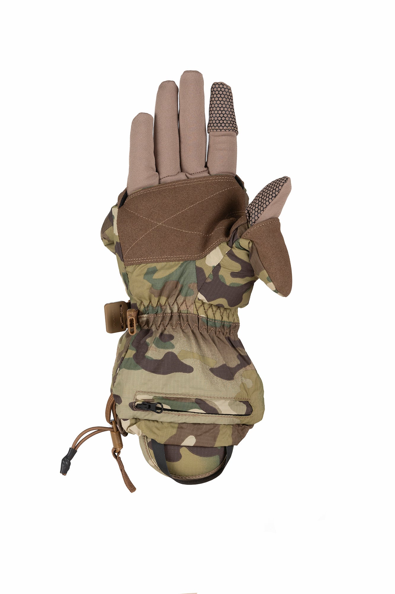 Convertible heated mittens - COVERT Multicamo