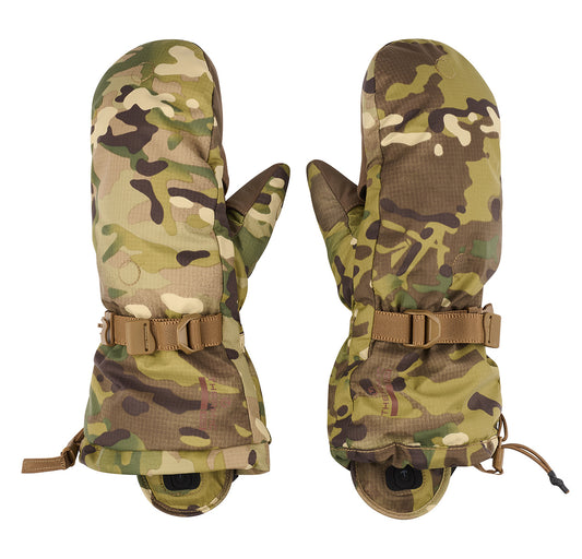 Convertible heated mittens - COVERT Multicamo