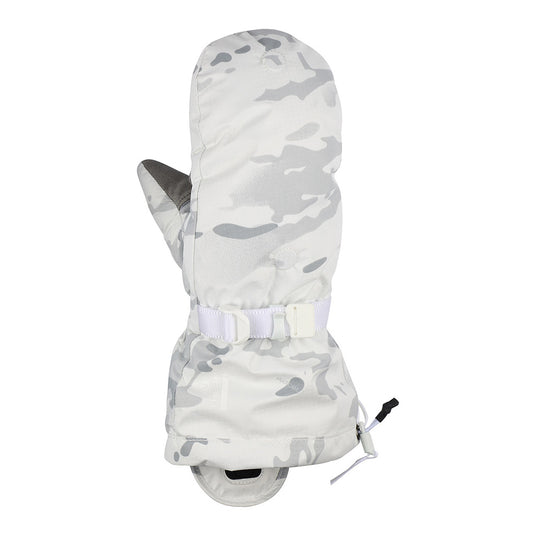 Convertible heated mittens - COVERT white