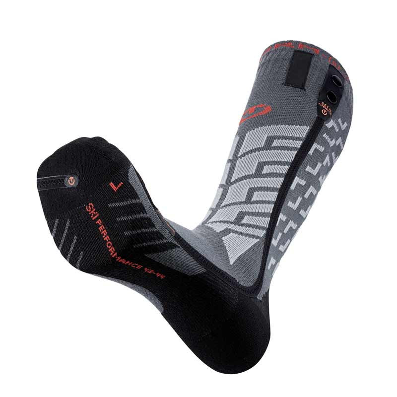salomon compression ski socks Therm-ic Heated Ski Socks